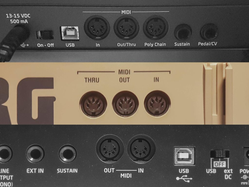 MIDI Thru box - blog.maciekodro